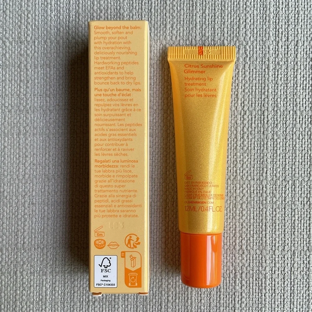 Ole Henriksen Pout Preserve Peptide Lip Treatment - citrus sunshine glimmer